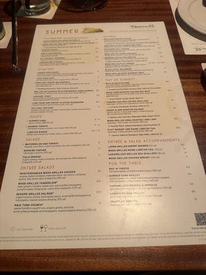 Menu photo 2 Seasons 52 Costa Mesa, CA