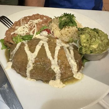 Cactus Flower Cafe - Chili Relleno Al Diablo? (Not 100% sure) - Mexican Near Me - Dothan, Alabama