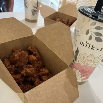 Milk & Tea - Popcorn chicken - Bubble Tea Near Me - Manor, Texas Milk & Tea - Popcorn chicken - Bubble Tea Near Me - Manor, Texas