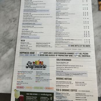 True Food Kitchen - Drink Menu - New American Near Me - Tampa, Florida True Food Kitchen - Drink Menu - New American Near Me - Tampa, Florida