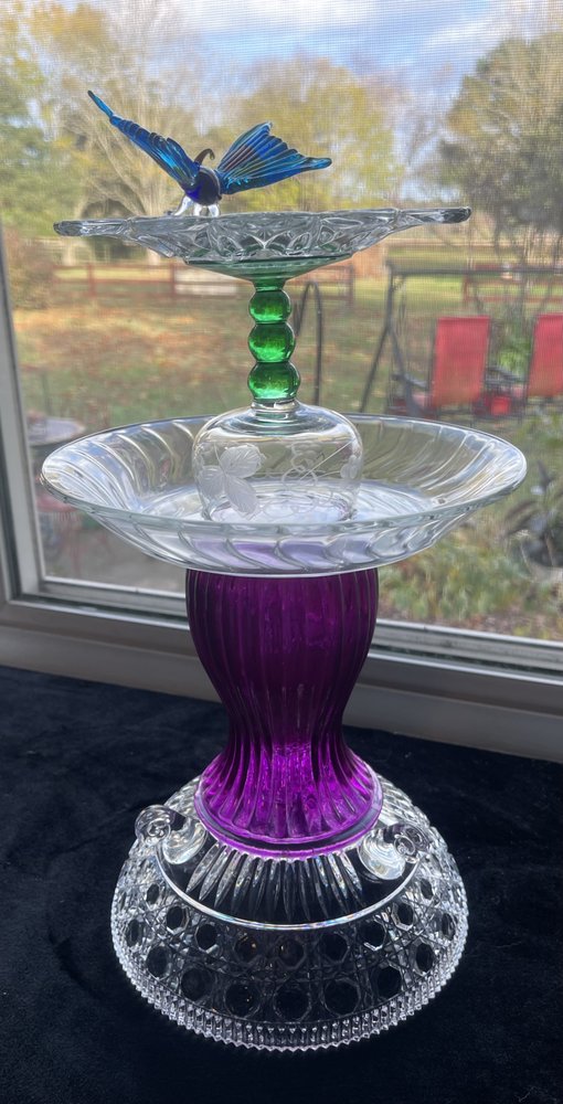 CYNTHIA’S CUSTOM GLASS BIRD FEEDERS 5537 Fitztown Rd, Virginia Beach, Virginia Bird Shops