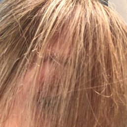 Highlight damaged hair Highlight damaged hair