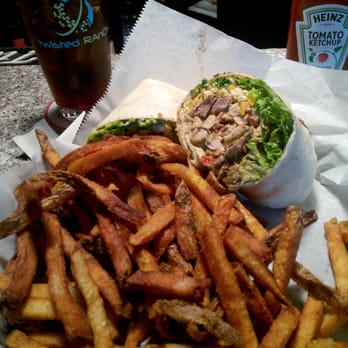 Twisted Ranch - Chicken fajita wrap with ranch fries. Taaasty! - Bars Near Me - St. Louis, Missouri Twisted Ranch - Chicken fajita wrap with ranch fries. Taaasty! - Bars Near Me - St. Louis, Missouri