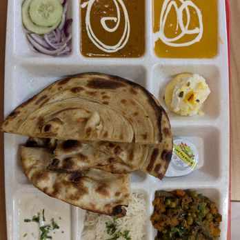 Bikanervala - Highlight of the night... deluxe thali - Indian Near Me - Diamond Bar, California
