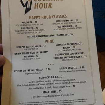 Hawksmoor - Menu 5/22/26 - Steakhouses Near Me - Chicago, Illinois Hawksmoor - Menu 5/22/26 - Steakhouses Near Me - Chicago, Illinois