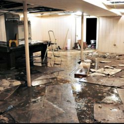 Disaster Doctors Restoration Services - Flooded Basement