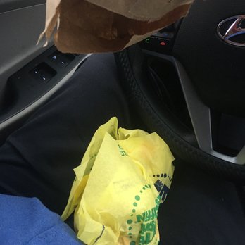 McDonald's - Bag is broken at the bottom good thing it was in the car almost lost my sandwiches - Fast Food Near Me - Ossining, New York