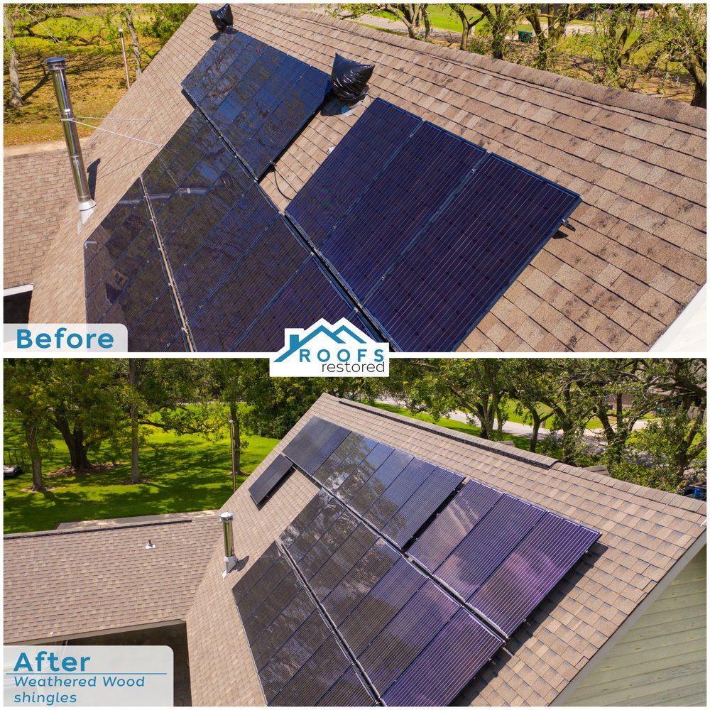 Slide of Roofs Restored