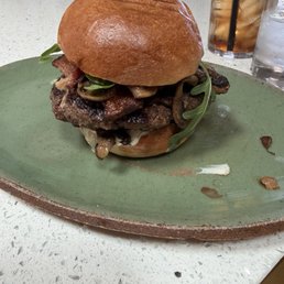 Mushroom Gruyère burger Mushroom Gruyère burger