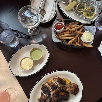 Picnic - rotisserie chicken, fries, grilled oysters - Wine Bars Near Me - Philadelphia, Pennsylvania