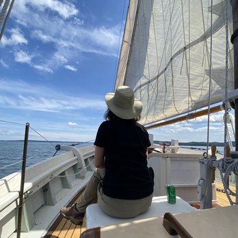 The Schooner Charm - Enjoying a lovely sail on Penobscot Bay - Boat Tours Near Me - Belfast, Maine The Schooner Charm - Enjoying a lovely sail on Penobscot Bay - Boat Tours Near Me - Belfast, Maine