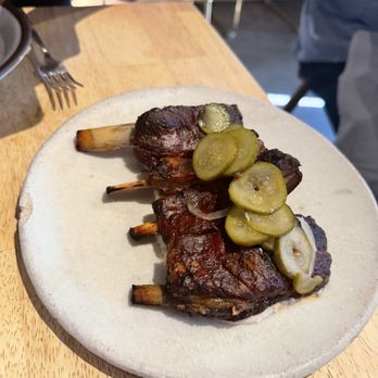 Boia De - Lamb ribs fra diavola - Italian Near Me - Miami, Florida Boia De - Lamb ribs fra diavola - Italian Near Me - Miami, Florida