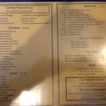 Cafe Asian - Menu - Chinese Near Me - Katy, Texas