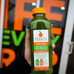 Organic Squeeze - Green Green Cold-Pressed Juices.