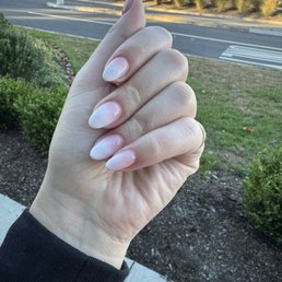 ombré french UV gel