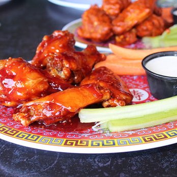 Piper Inn - The Razz Attack wings come coated in a sweet and spicy raspberry glaze. My favorite! - Bars Near Me - Denver, Colorado Piper Inn - The Razz Attack wings come coated in a sweet and spicy raspberry glaze. My favorite! - Bars Near Me - Denver, Colorado