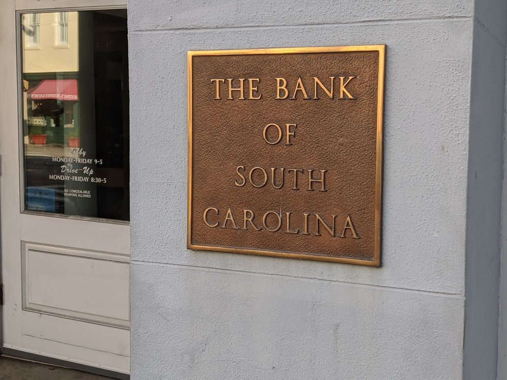 THE BANK OF SOUTH CAROLINA 256 Meeting St, Charleston, South Carolina