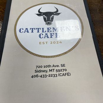 Cattlemen’s Cafe - Menu - Breakfast & Brunch Near Me - Sidney, Montana