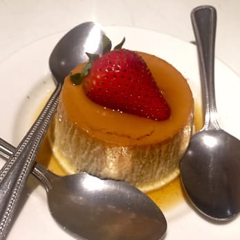 Madrono Restaurant - Caramel Flan - Latin American Near Me - Miami, Florida