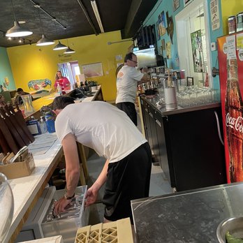 Winery on the Bay - a man working in a kitchen - Wineries Near Me - Rockport, Texas Winery on the Bay - a man working in a kitchen - Wineries Near Me - Rockport, Texas