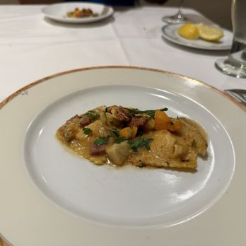 Oceanique - Butternut Squash Ravioli - French Near Me - Evanston, Illinois Oceanique - Butternut Squash Ravioli - French Near Me - Evanston, Illinois