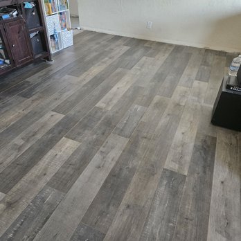 Classic Restoration and Construction - New living room floors. - Damage Restoration Near Me - Upland, California