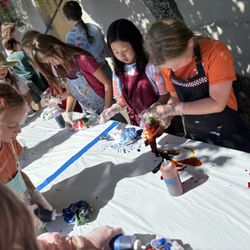 BellinghamART - Tie dye every week all summer!