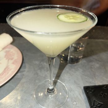 Bavette's Bar & Boeuf - Cucumber Martini - Steakhouses Near Me - Chicago, Illinois