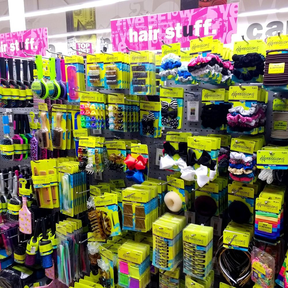 Five Below - Five Below, Wayne Gateway -- hair accessories - Discount Store Near Me - Wayne, Pennsylvania