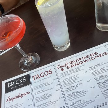 Bricks Kitchen and Pub - cosmo and collins. - New American Near Me - Blaine, Minnesota