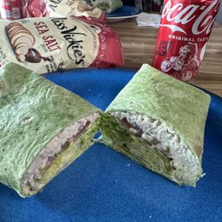 Main Street Bakery - Tuna wrap. Light and very feeling!