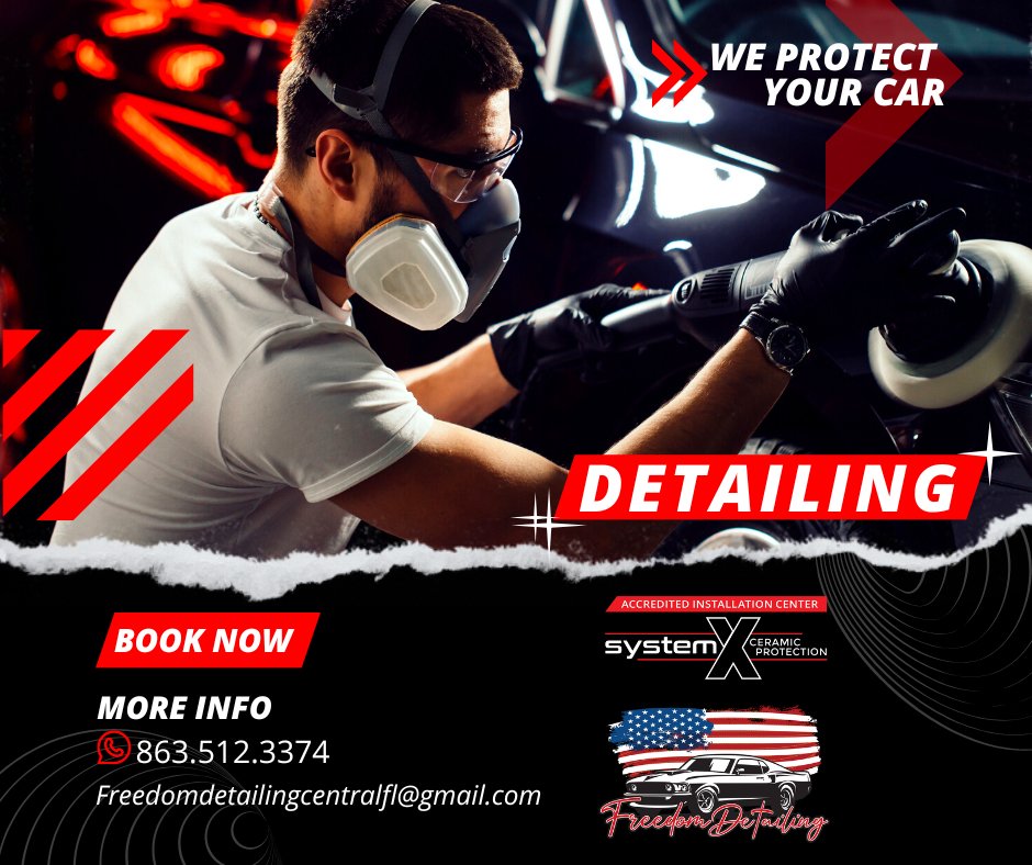 FREEDOM DETAILING Request a Quote Bartow, Florida Auto Detailing