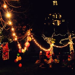 Pasadena Art Night - Light Bringer Project at Day One. Pretty!