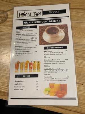 Menu photo 7 Toast 101 Tucson, AZ