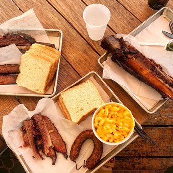 Black's Barbecue Austin - We ordered triple what a nearby table ordered- NOT SORRY - Barbeque Near Me - Austin, Texas