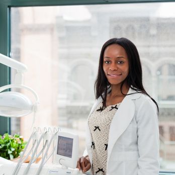 Stanton E Young, DMD - Nehemie, our Dental Hygienist, takes pride in the quality and finesse of her work. Your teeth will sparkle! - Cosmetic Dentists Near Me - New York, New York Stanton E Young, DMD - Nehemie, our Dental Hygienist, takes pride in the quality and finesse of her work. Your teeth will sparkle! - Cosmetic Dentists Near Me - New York, New York