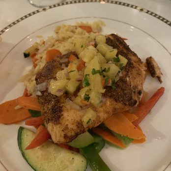Magleby's - Blackened Salmon with Pineapple Salsa - American Near Me - Springville, Utah
