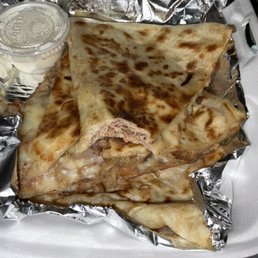 Pulled pork quesadilla Pulled pork quesadilla