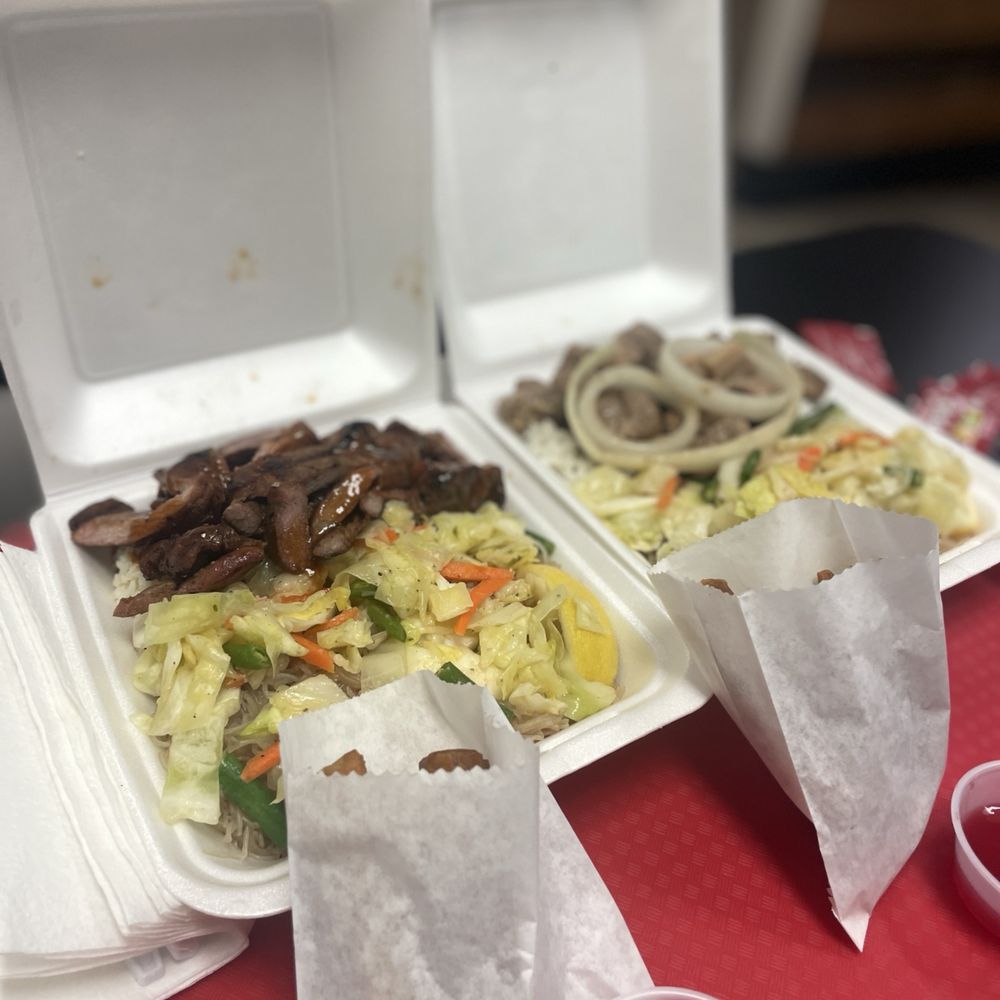 Jeff's Cuisine - two take out boxes of food - Filipino Near Me - Atwater, California Jeff's Cuisine - two take out boxes of food - Filipino Near Me - Atwater, California