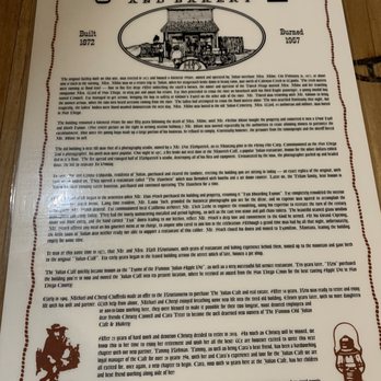 Julian Cafe - Lunch menu - Bakeries Near Me - Julian, California Julian Cafe - Lunch menu - Bakeries Near Me - Julian, California