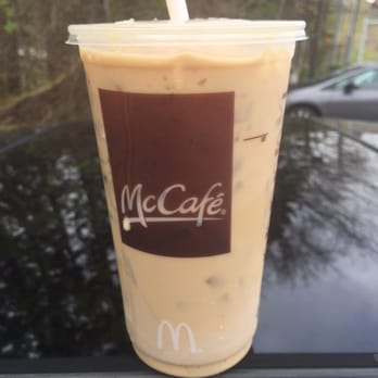 McDonald's - a cup of iced coffee - Fast Food Near Me - Johnston, Rhode Island