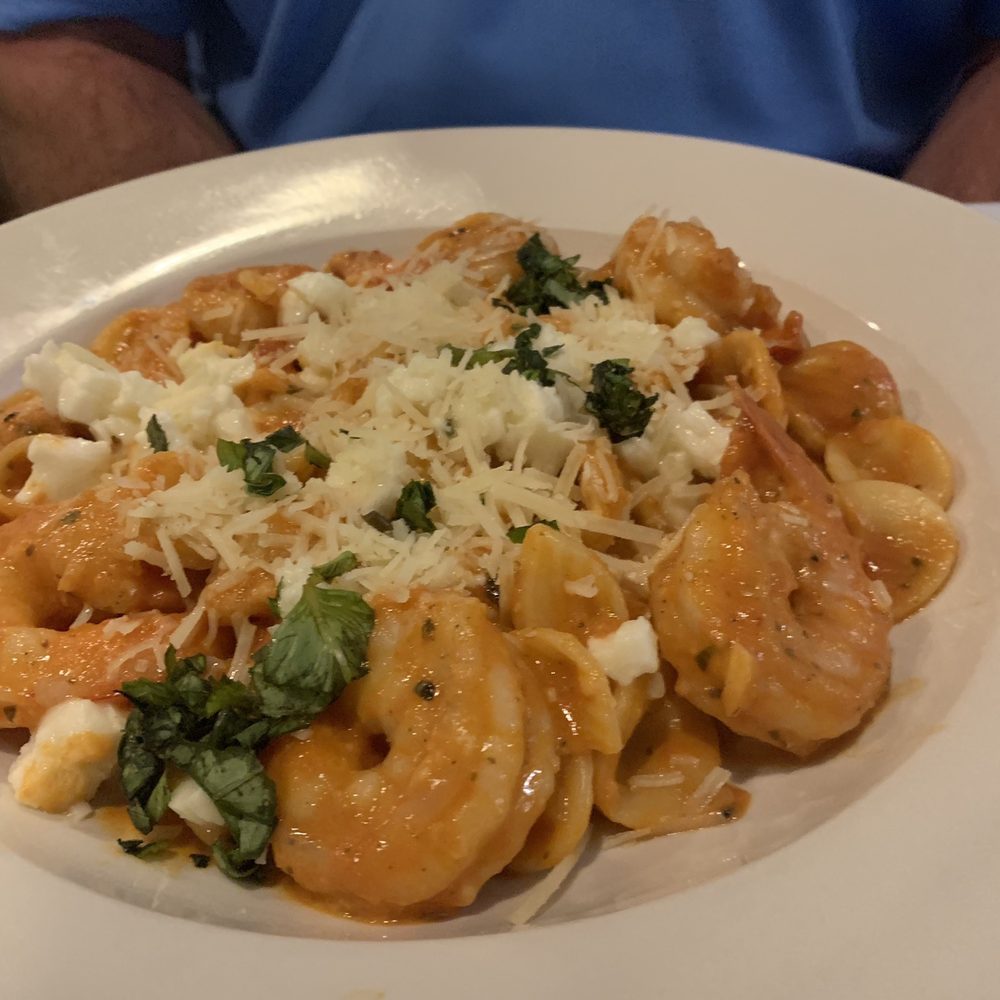 The Table at Inner Banks - The shrimp and pasta special - also delicious - New American Near Me - Edenton, North Carolina The Table at Inner Banks - The shrimp and pasta special - also delicious - New American Near Me - Edenton, North Carolina