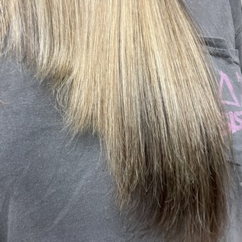 Jon David Salon - The "stylist" idea of long layers. My hair looks like a set of steps. - Hair Salons Near Me - Arlington, Virginia