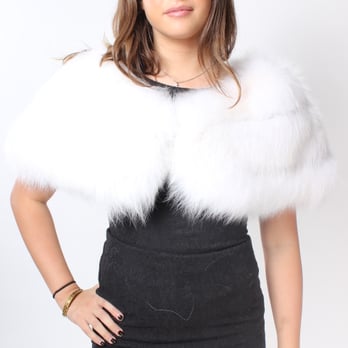 Charisma Furs - Arctic Fox Shawl - Fur Clothing Near Me - Toronto, Ontario