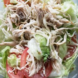 The Chicken Shack - Dry inedible chicken on a mountain of iceberg.
