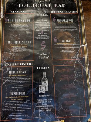 Menu photo 4 Toujouse Bar Galveston, TX Menu photo 4 Toujouse Bar Galveston, TX