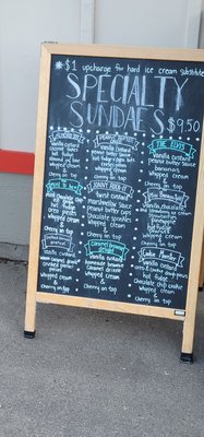 Menu photo 1 Splitz Ice Cream Spencerport, NY Menu photo 1 Splitz Ice Cream Spencerport, NY