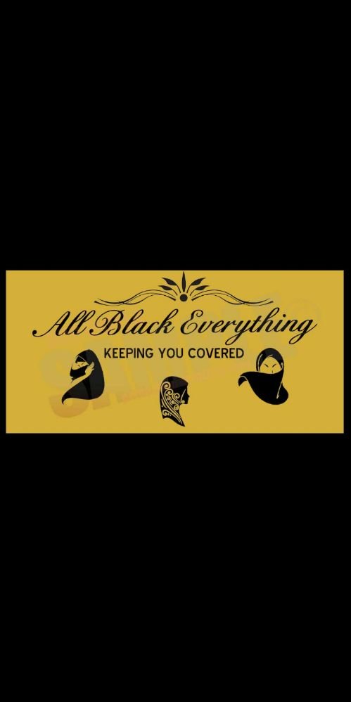 All Black Everything Clothing Logo