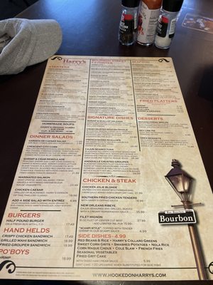 Menu photo 1 Harry's Seafood Bar & Grille St Augustine, FL Menu photo 1 Harry's Seafood Bar & Grille St Augustine, FL