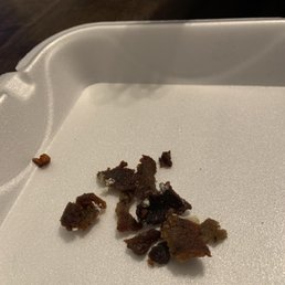 In the pic are some of those burnt ends that were loaded with In the pic are some of those burnt ends that were loaded with